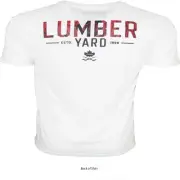 CCM Hockey "Lumber Yard" Tee Shirt (TSS27C)Adult/Senior-White