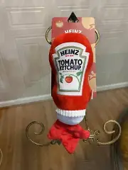 GMASON NEW WITH TAGS! Vintage Heinz Tomato Ketchup 11” With Clinker & Squeaker