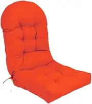 Outdoor High Back Chair Cushion, Chair Cushions Patio High Back Chair Cushion 43”x20” Waterproof Tufted Wicker Chair Seat Pads with Non-Slip String Ties,Replacement Lounger Chair Seat Cushion(15)