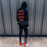 UNDEFEATED X ANTI SOCIAL SOCIAL CLUB聯名款帽T 連帽上衣男女 情侶 ASSC