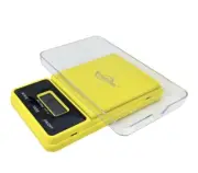 WeighMax Ninja Digital Pocket Scale, 800g x 0.1g Precision, Yellow