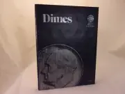 Whitman Roosevelt Dime Coin Folder Plain No Dates, #9014 "NEW"