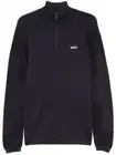 Hugo Boss Men's Perform-X Quarter Zip Sweatshirt, Navy