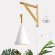 Hanging Grow Light, 20W Full Spectrum Pendant Grow Lights 15FT Power White