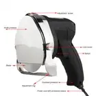80W Electric Kebab Slicer Turkish Doner Kebab Meat Cutter with 2Blades MS
