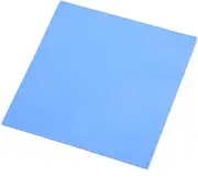 Silicone Thermal Conductivity Pad, Applicable North-South Bridge, CPU GPU Conductive Insulation, 100x100x1.5mm, for Graphics Card, High-Speed Hard Drive, LED Industry