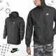 Nike 外套 As M Nsw Windrunner 男款 連帽 黑 防風 風衣 運動 長袖 727325-010