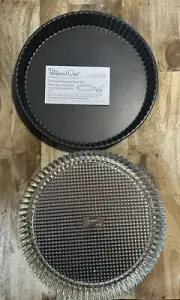 Pampered Chef Quiche Pan Tart Flan Pan Never Used In Original Box See Photos