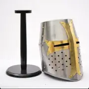 Medieval Crusader Helmet Medieval Knights Templar helmet roman spartan Handmade
