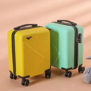 小型行李箱 20×30×40cm春秋航空登機箱 西部 14吋小型輕便旅行拉桿行李箱女