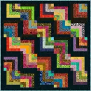AND ANOTHER THING - 65" x 65" - Quilt-Addicts Pre-cut Patchwork Quilt Kit