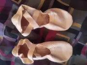 Bloch Pink Synchrony Split Sole Ballet Flats-S0625L Adult Size 6C