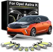 13Pcs Car LED Bulb Interior Light Kit Lamp, For Vauxhall Opel Holden Astra K OPC GTC Tourer 2016 2017 2018 2019 2020 2021