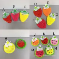 在飛比找蝦皮購物優惠-韓國大創 水果造型 草莓 蘋果 西瓜 不沾油 菜瓜布 洗碗布