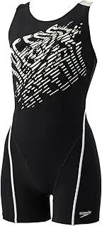 [Speedo] Speed Women's Splash Loosen Half Kneeskin Fitness Swimsuit