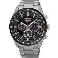 在飛比找Yahoo!奇摩拍賣優惠-SEIKO Criteria 太陽能三眼計時腕錶-42mm/