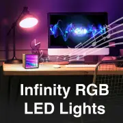 Laser Infinity Bluetooth Speaker Wood Design