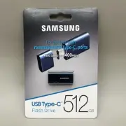 SAMSUNG Type-C 512GB USB 3.2 Flash Drive, 400MB/s, External Memory