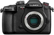 Panasonic LUMIX GH5II 20.3MP 4K G Series Micro Four Thirds Mirrorless Digital Camera with C4K/4K 60p/50p 10-bit Video, V-Log L and Live Streaming, Body Only (DC-GH5M2GN)