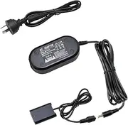 Glorich DK-X1 DC Coupler NP-BX1 Dummy Battery AC-LS5 AC Power Adapter Kit Compatible with Cameras Sony Cybershot DSC-RX100 RX100 Ⅱ RX100 Ⅲ RX100 Ⅳ RX100Ⅴ M2 M3 M4 M5 HX50 HX300 WX300 WX350 WX500