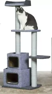 PREVUE PET KITTY POWER PAWS SKY TOWER - FREE SHIPPING IN THE UNITED STATES