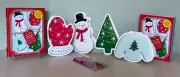 Holiday Cookies Ornament Notecards (24) w/Envelopes by Galison ~ New/Unused