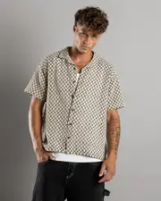 [Silent Theory] Silent Theory Men's Rio Short Sleeve Shirt Size Medium M Multicolor
