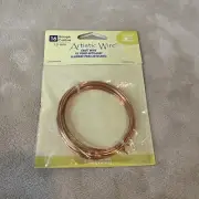 Bare Copper Artistic Wire 16 Gauge Craft Wire ~ 10 Foot Coil