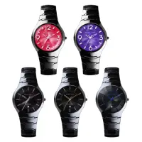 在飛比找momo購物網優惠-【Relax Time】經典時尚精密陶瓷錶(5色可選)