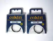 2x New Cokin U.V. M.C Ø37mm Filters Screw in --- A8