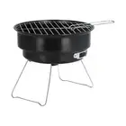 HG Mini Round Barbecue Grill Set Portable Iron Charcoal Grill For Home Kitchen