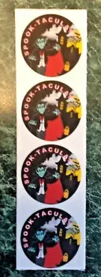 4 HALLOWEEN Wacky Whiffers Matte MAX SCENT Scratch & Sniff Stickers MONSTER JAM
