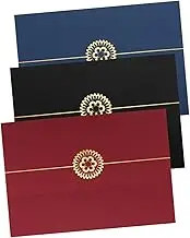 NAMOARLY Diploma Certificate Holder Paper Certificate Frame Graduation Covers A4 Paper File Shells Practical Design