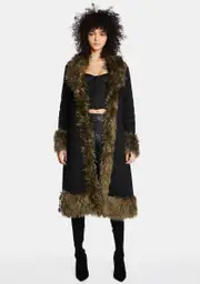 [Poster Grl] Do Your Thing Faux Fur Coat