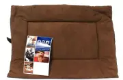 1 Count Nap Pet Beds Built By FurHaven Brown XS 12" X 18" Polyester Crate Mat