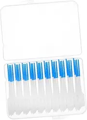 MUCKLILY Silicone Interdental Brush Set for Cleaning Flossers Compact Oral Care Tools