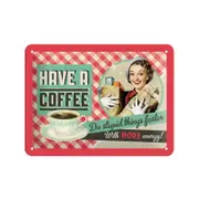 Nostalgic-Art Small Sign Have a coffee