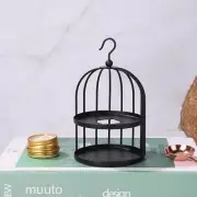 Birdcage Shaped Wax Seal Melting Furnace DIY Sealing Wax Warmer Pot (Black) AU