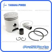 Yamaha PW80 Piston Rebuild Kit w/ Rings, Circlips, Pin, Needle Bearing Peewee 80