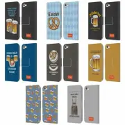 OFFICIAL emoji® OKTOBERFEST LEATHER BOOK WALLET CASE FOR APPLE iPOD TOUCH MP3