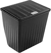 Generic Rear Center Console Organizer Rear Seat Car Trash Can Durable Press Type Car Garbage Can Car Trash Can Bin for Model Y