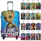 Guardians of the Galaxy I Am Groot Luggage Cover Travel Suitcase Protector Bag