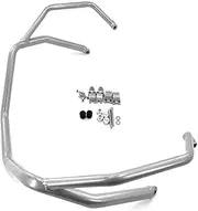 Motorcycle Highway Engine Guard Crash Bar,Compatible withX-ADV 750 XADV750 2025 Frame Bumper Fairing Protector Bar(Upper(Silver))