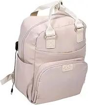 DEARMAMY Diaper Bag Backpack Large Capacity Diaper Changing Bag Various Pockets for Baby Boy Girl