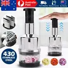 Onion Cutter Vegetable Garlic Pressing Stainless Chopper Slicer Kitchen