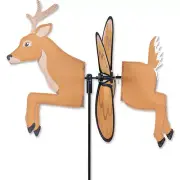 White Tailed Deer Staked Petite Wind Spinner 10- PR 25087