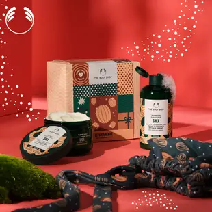 The Body Shop XM乳油木果洗護原裝禮盒