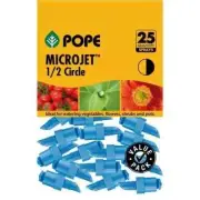 Pope Micro Half Circle Jet Spray - 25 Pack , Suitable for beds and boarders .