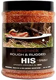 Spazazz SPZ-911 His Redneck Rough & Rugged Novelty Crystals Container, 17 oz Collection Spazazz SPZ-911 His Redneck Rough & Rugged Novelty Crystals Container, 17oz