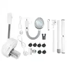 2 In 1 LED Cold Light Magnifying Glass Facial Steamer Magnifying Lamp Machine
